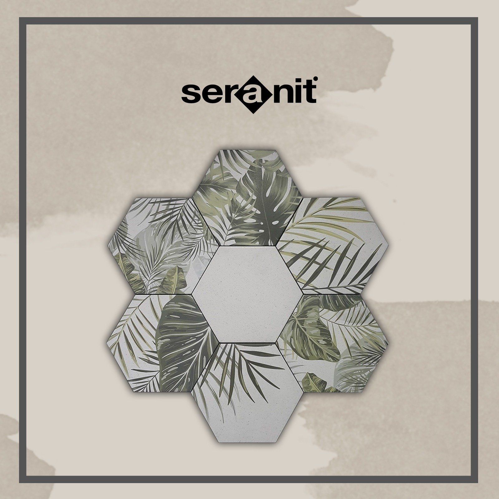 Seranit Mirage Flower Dekor 20x23.2 (0.70 m2 Fiyatı)